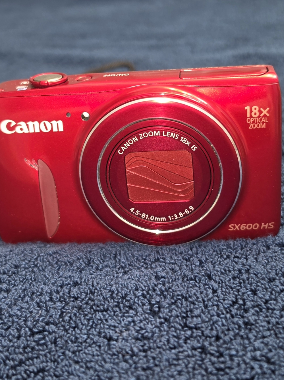 Canon PowerShot SX600 HS Camera Kit In Red - Picture 5 of 16
